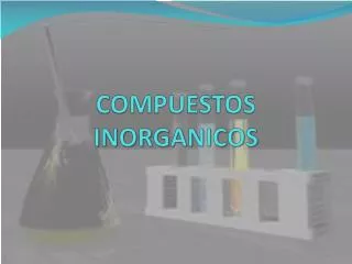 compuestos inorganicos