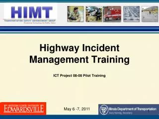 Highway Incident Management Training