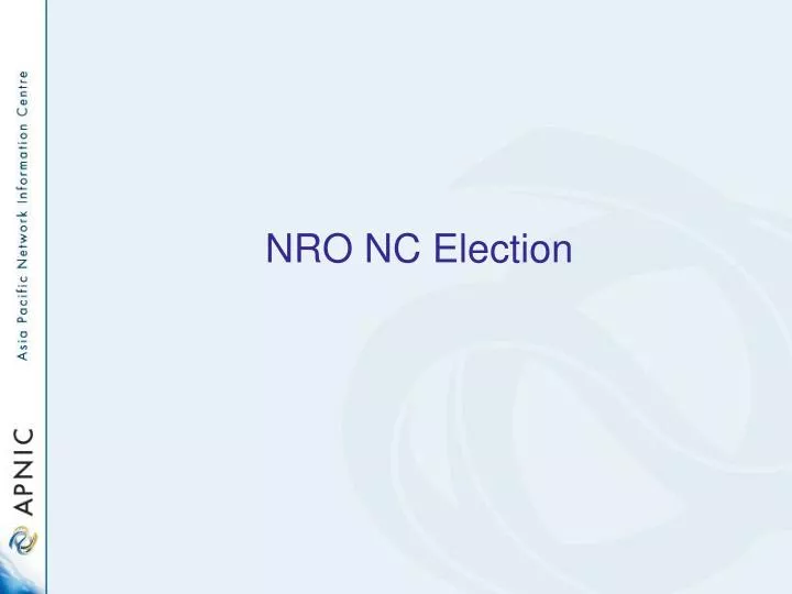 nro nc election