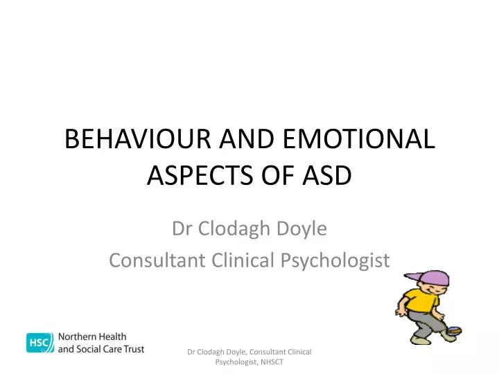behaviour and emotional aspects of asd