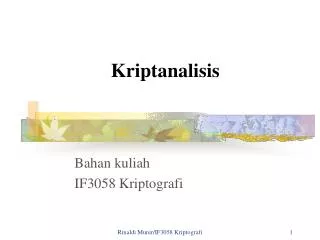 kriptanalisis