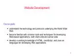 Comprehensive Website Development Course - slide 1