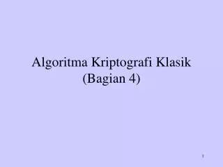 algoritma kriptografi klasik bagian 4