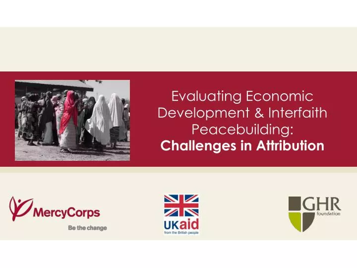 evaluating economic development interfaith peacebuilding challenges in attribution