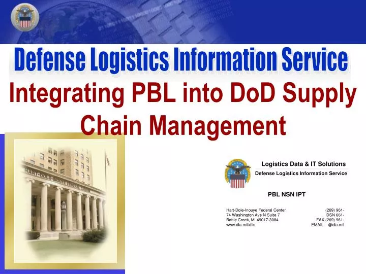 integrating pbl into dod supply chain management