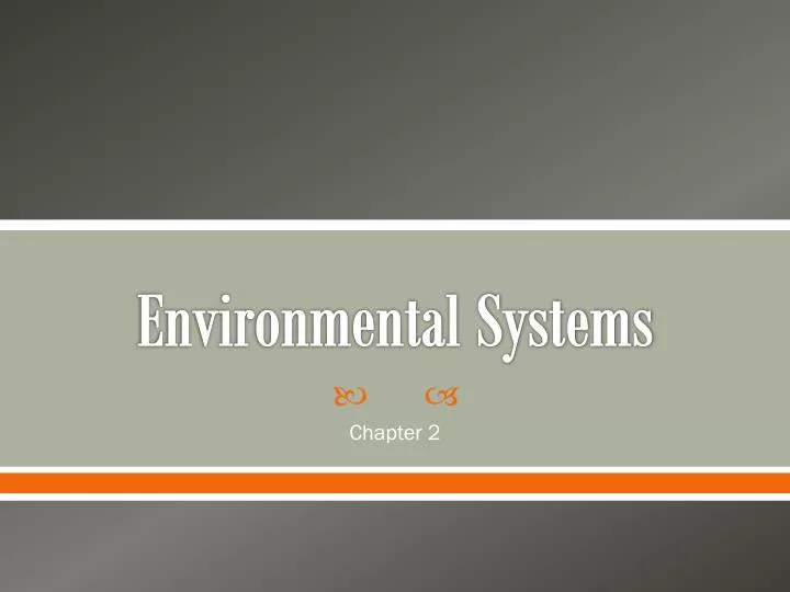 environmental systems