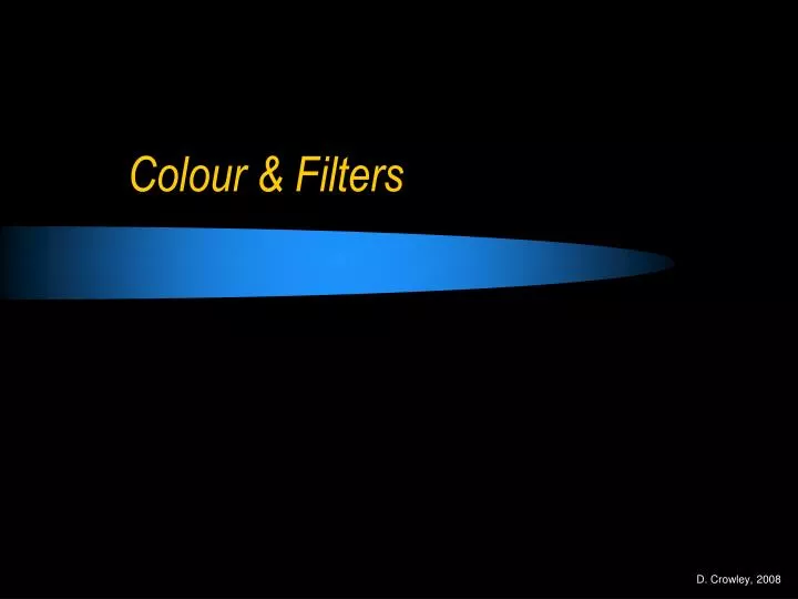 colour filters