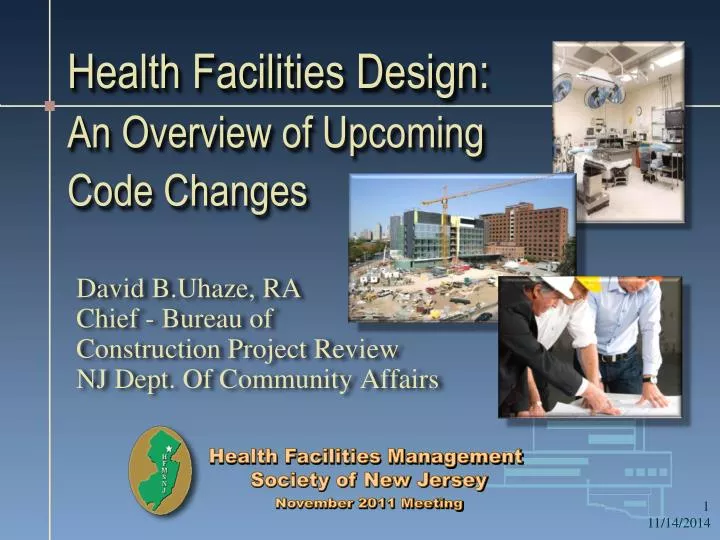 health facilities design an overview of upcoming code changes
