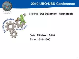 Briefing: DQ Statement Roundtable
