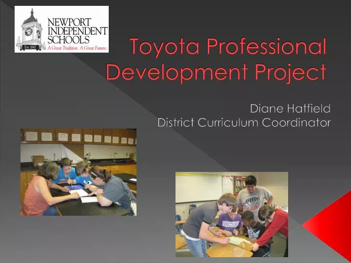 toyota professional development project