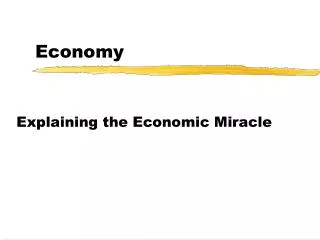 Economy