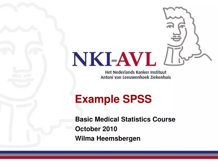 example spss