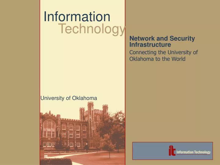 network and security infrastructure