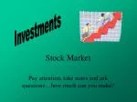 Understanding Stock Market Investments: Key Industries, Strategies, and Terminology - slide 1