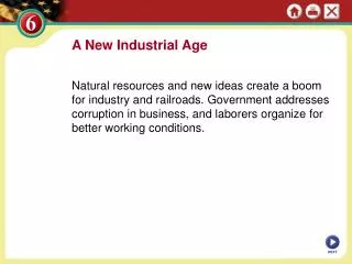 A New Industrial Age