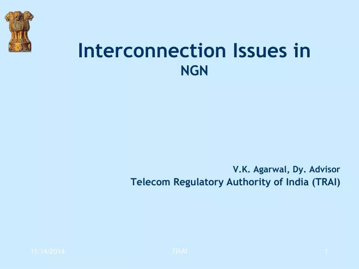interconnection issues in ngn