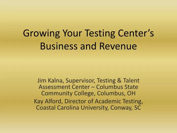 growing your testing center s business and revenue