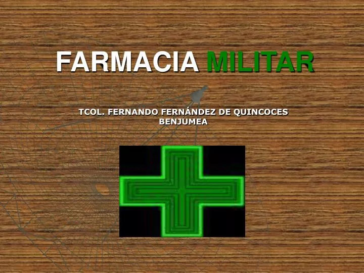farmacia militar