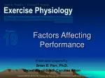 Factors Affecting Performance - slide 1