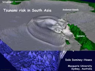 Tsunami risk in South Asia