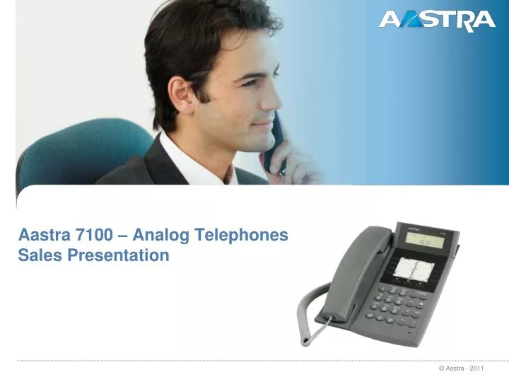 aastra 7100 analog telephones sales presentation