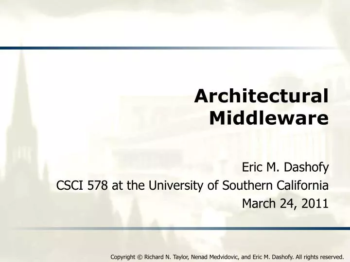 architectural middleware