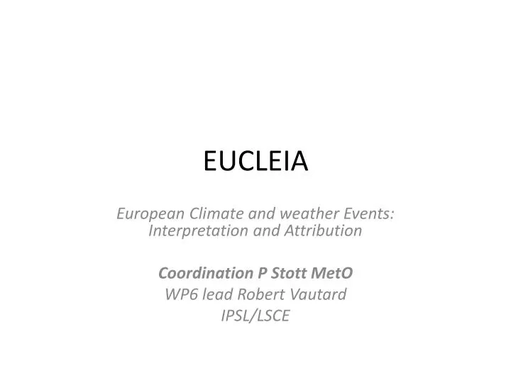eucleia