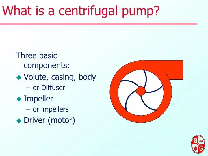 what is a centrifugal pump