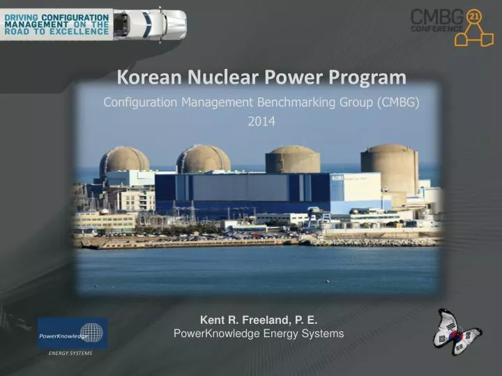 korean nuclear power program configuration management benchmarking group cmbg 2014