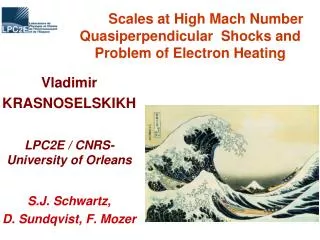 Scales at High Mach Number Quasiperpendicular Shocks and Problem of Electron Heating
