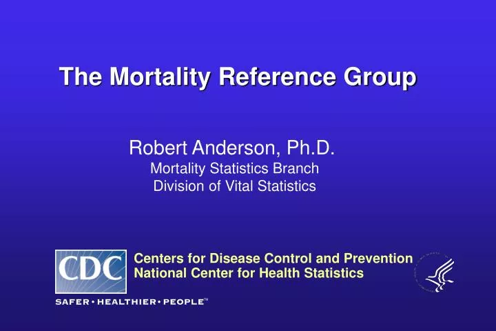 the mortality reference group