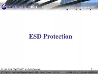 ESD Protection