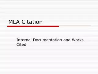 MLA Citation