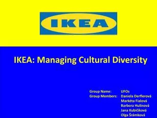 IKEA: Managing Cultural Diversity