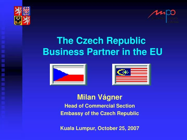 the czech republic business partner in the eu