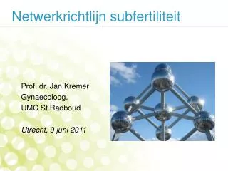 netwerkrichtlijn subfertiliteit