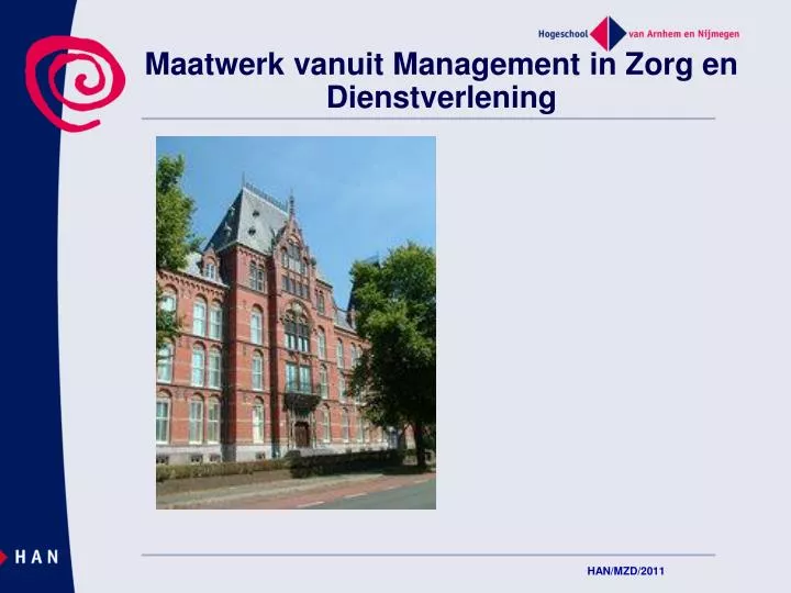 maatwerk vanuit management in zorg en dienstverlening