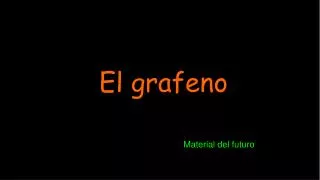 el grafeno