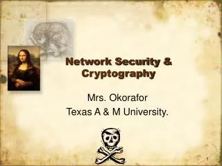 Network Security &amp; Cryptography