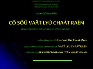 bo mo n va t ly cha t ra n