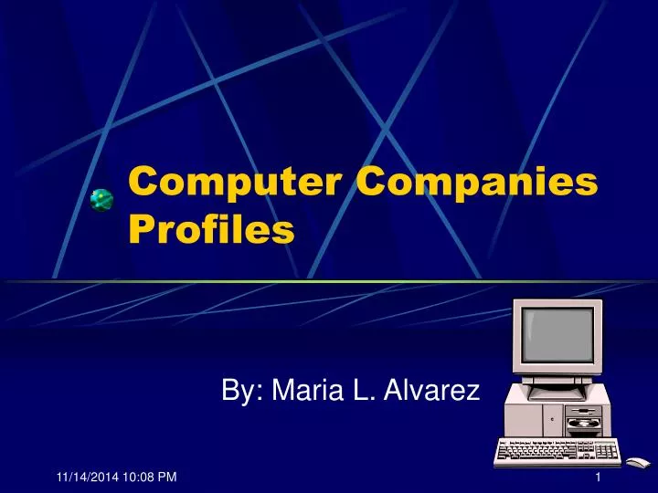computer companies profiles