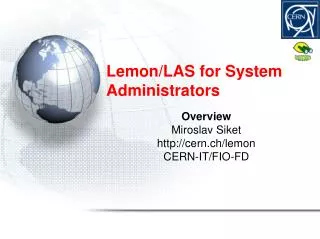 Lemon/LAS for System Administrators