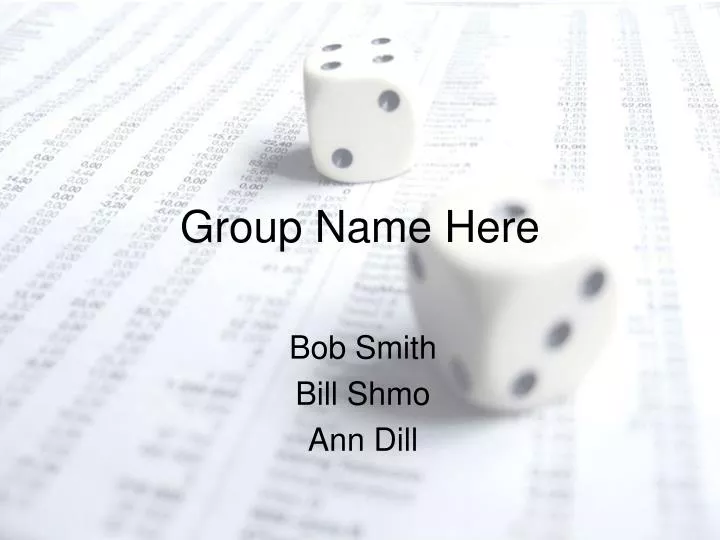 group name here