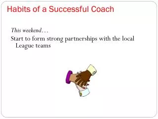 Habits of a Successful Coach