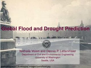 Global Flood and Drought Prediction
