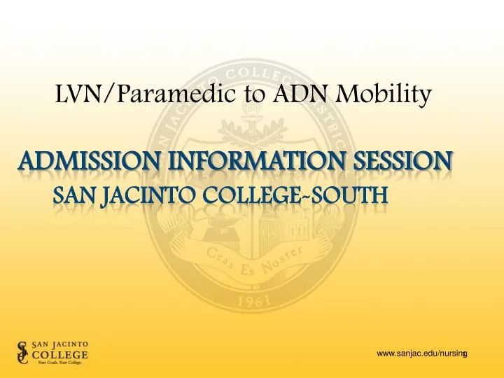 lvn paramedic to adn mobility