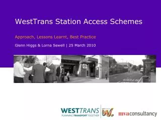 WestTrans Station Access Schemes
