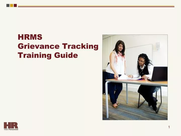 hrms grievance tracking training guide
