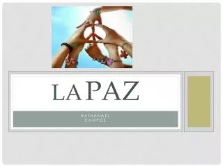 la paz