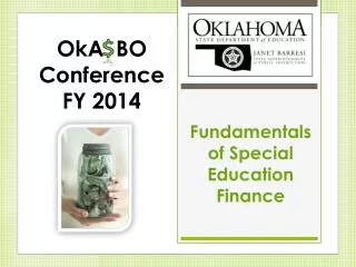 Fundamentals of Special Education Finance